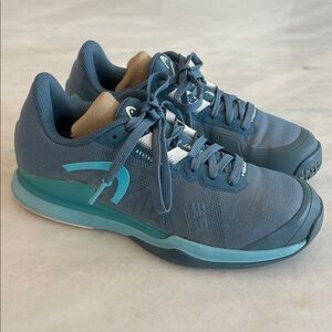 Head Sprint Pro 3.5 Tennis Pickleball Shoes Bluestone Teal Women's Size 7